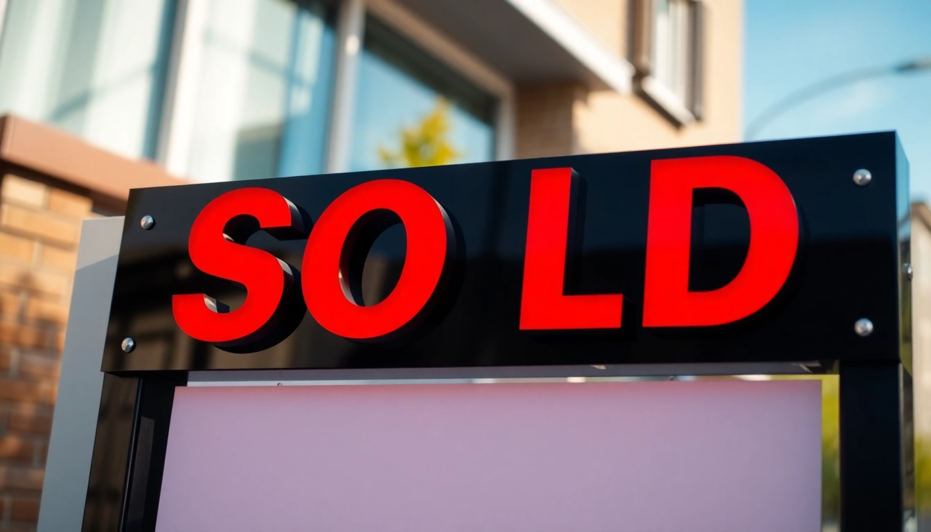 How to Create Effective Sold Signs That Accelerate Property Sales